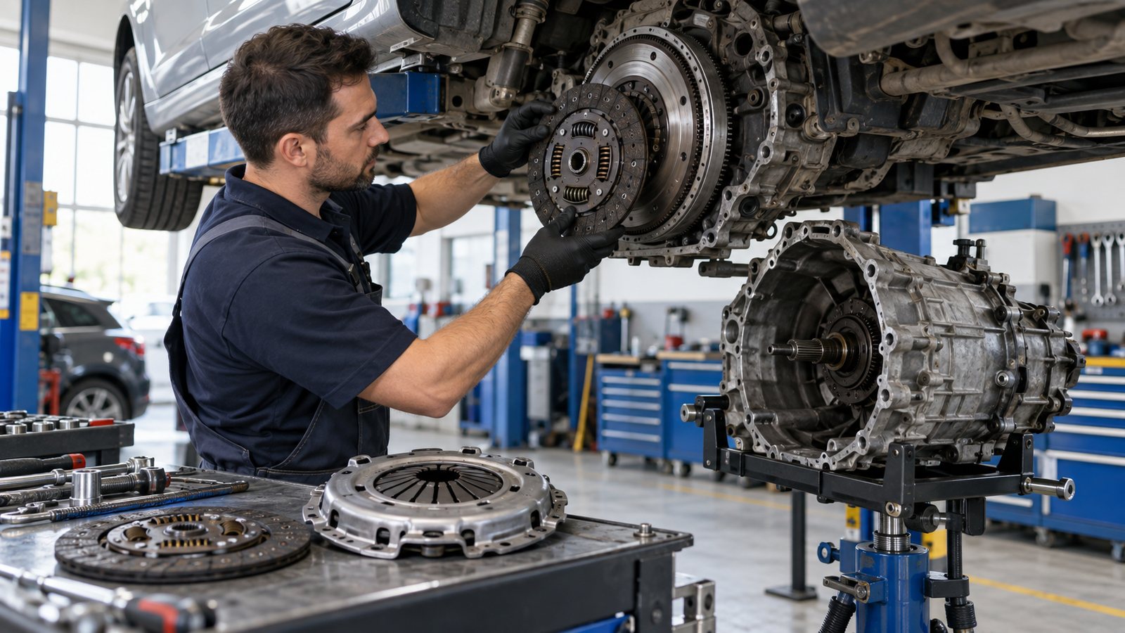 Ankara Ford baskı balata ve debriyaj seti değişimi